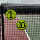 Large Tennis Court Numbers 11'' X 11''-Quick Connect, Unique, Facility, Supplies, Signs, Fence, Nets