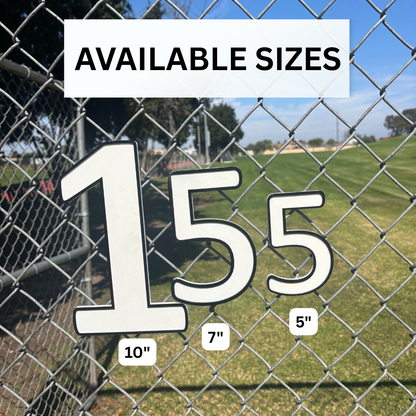 Address Numbers, Twist Connect, Fence, Gates, Personalized Home Address, Numbers, Address Sign, Housewarming Gift, 3D PETG, 10'', 7'', & 5''