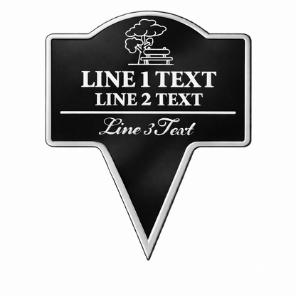 Neighborhood Reminder Yard Sign – Custom Text