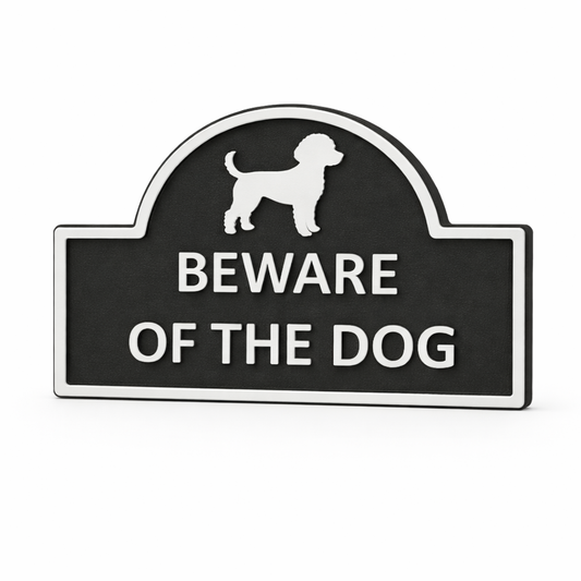 Beware of Dog Yard Sign – Outdoor Warning