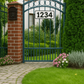 House Number Plaque – 4"x11", Address Numbers, Easy Install, All-Surface Mount, All-Weather, Non-Rusting PETG, For Home or Housewarming Gift