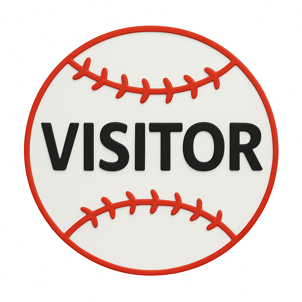 Baseball Home/Visitor Dugout Sign