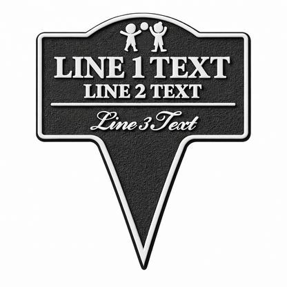 Children at Play Yard Sign – Personalized