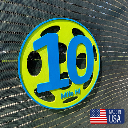 Custom Pickleball Court Number Marker