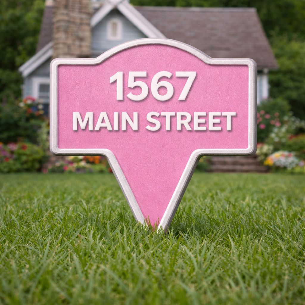Custom Yard Stake Sign – 8"x10", 10"x12", 11"x13", Easy Install, Weatherproof, Made in USA