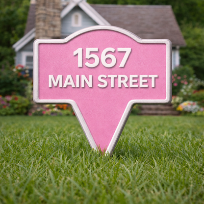 Custom Yard Stake Sign – 8"x10", 10"x12", 11"x13", Easy Install, Weatherproof, Made in USA
