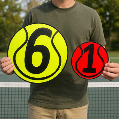 Tennis Court Number Marker- Facility or Club