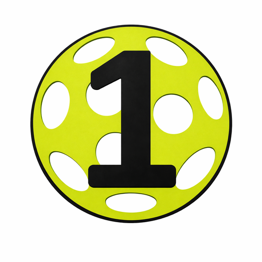 Pickleball Court Number Marker