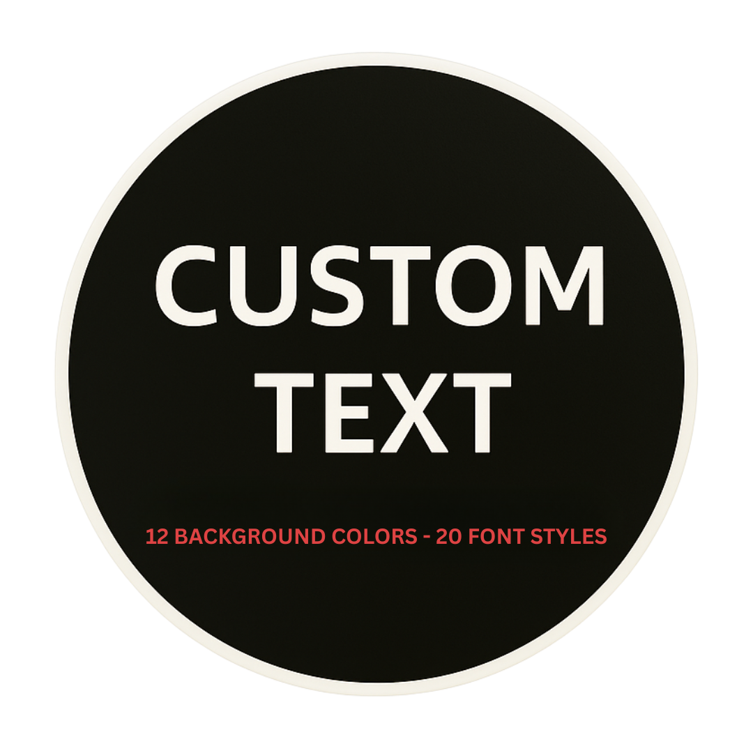 Custom Round Sign, Custom Your Logo, Twist Connect Sign, Custom Sign, Your Company Logo, Property Signs, Private Property, 3D PETG