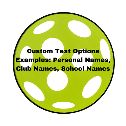 Custom Name Pickleball Sign, Twist Connect, Facility, Supplies, Signs, Gifts, Sports, Fence, Nets, Color Options, Made in USA, 3D PETG, 11''