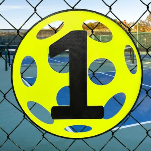 Pickleball Court Numbers