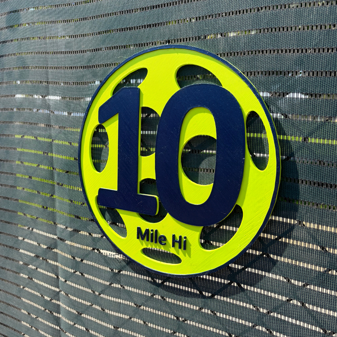 Custom Name Pickleball Court Number Markers, PETG, Signs, Twist Connect, High Visibility, Durable, Weather Resistant, Fence, Gates, & Nets