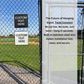 Custom Square Sign – 6"x6" or 11"x11", Easy Install, All-Surface Mount, All-Weather, Non-Rusting PETG, For Home, Business, or Facility Use