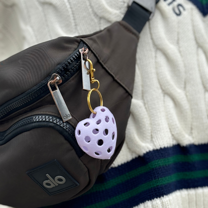 Mini PickleHearts Keychain, Pickleball Gifts, Valentine's Day Gift Ideas, Team Gifts, Pickleball Accessories, Purse Keychain, Gifts for Her, Made in USA