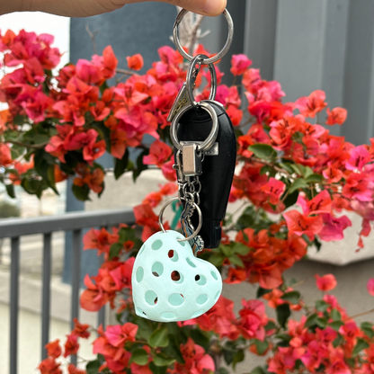 Mini PickleHearts Keychain, Pickleball Gifts, Valentine's Day Gift Ideas, Team Gifts, Pickleball Accessories, Purse Keychain, Gifts for Her, Made in USA