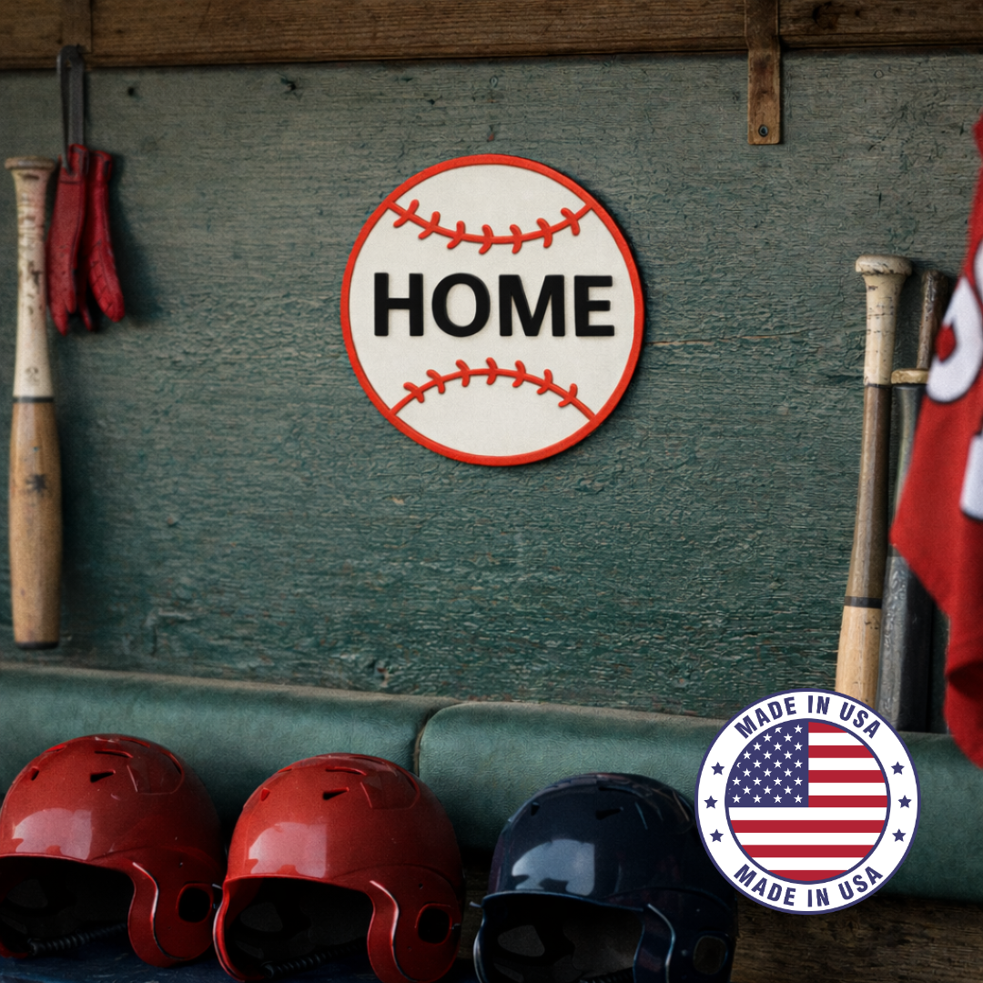 Baseball Home/Visitor Dugout Sign