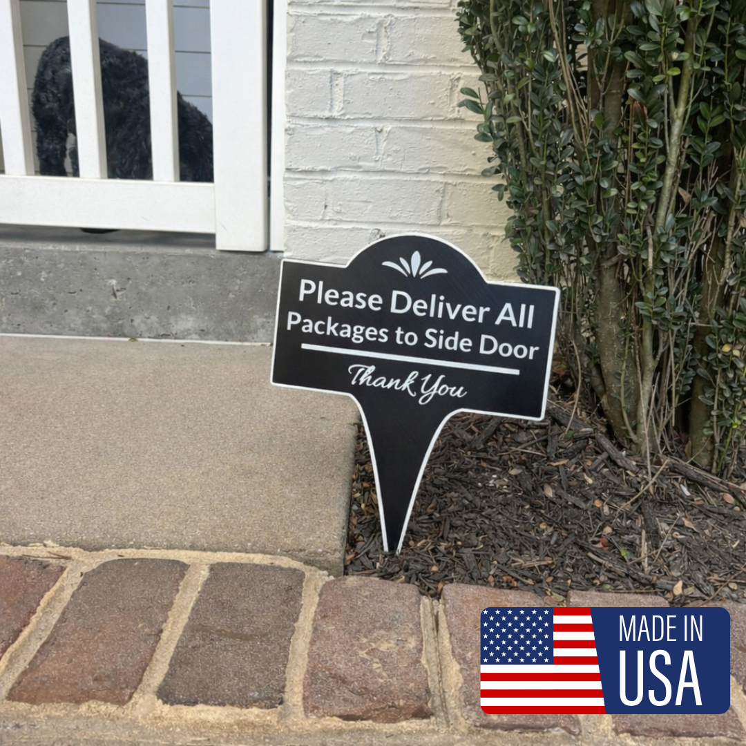 Custom Garden Stake Sign