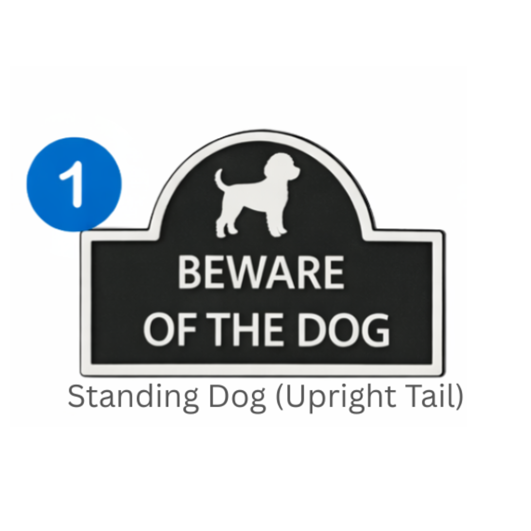 Beware of Dog Yard Sign – Outdoor Warning