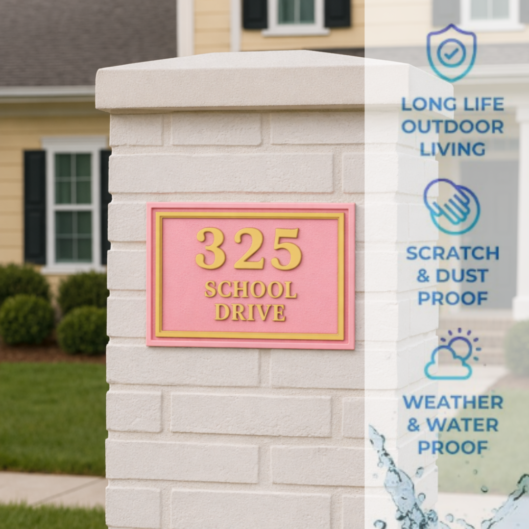Custom Address Sign