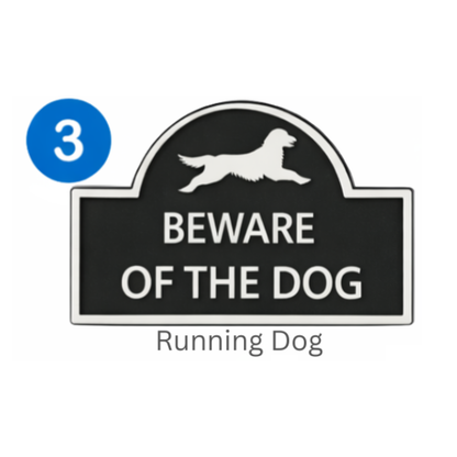 Beware of Dog Yard Sign – Outdoor Warning