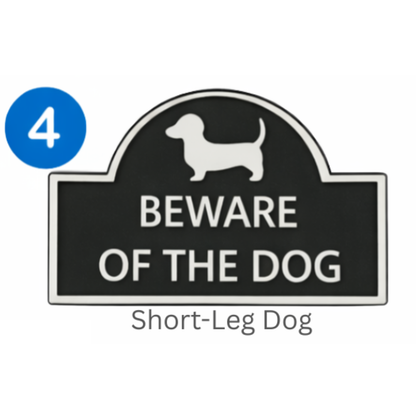 Beware of Dog Yard Sign – Outdoor Warning