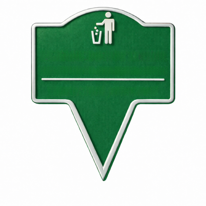 Custom No Littering Yard Sign – Outdoor Stake