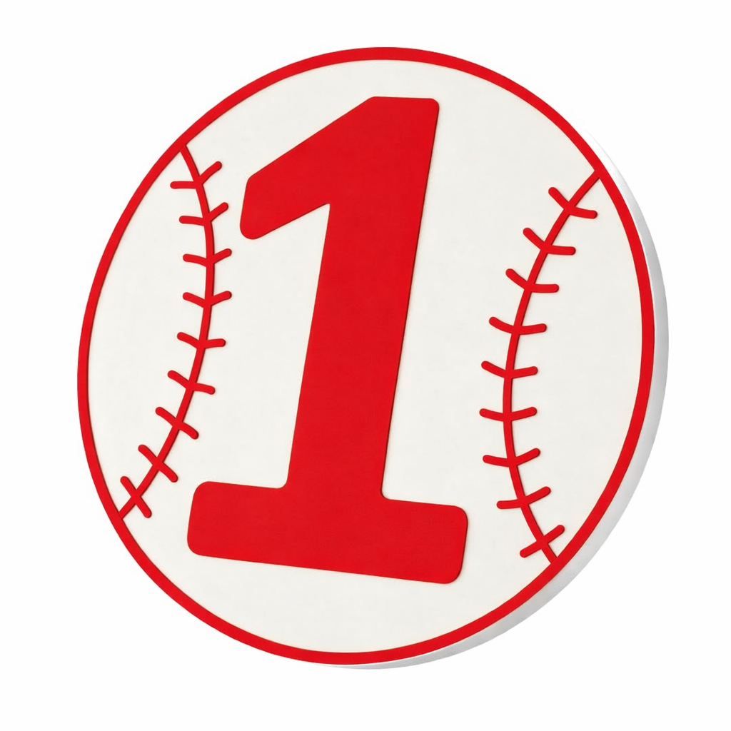Baseball Field Number Sign – Dugout or Fence