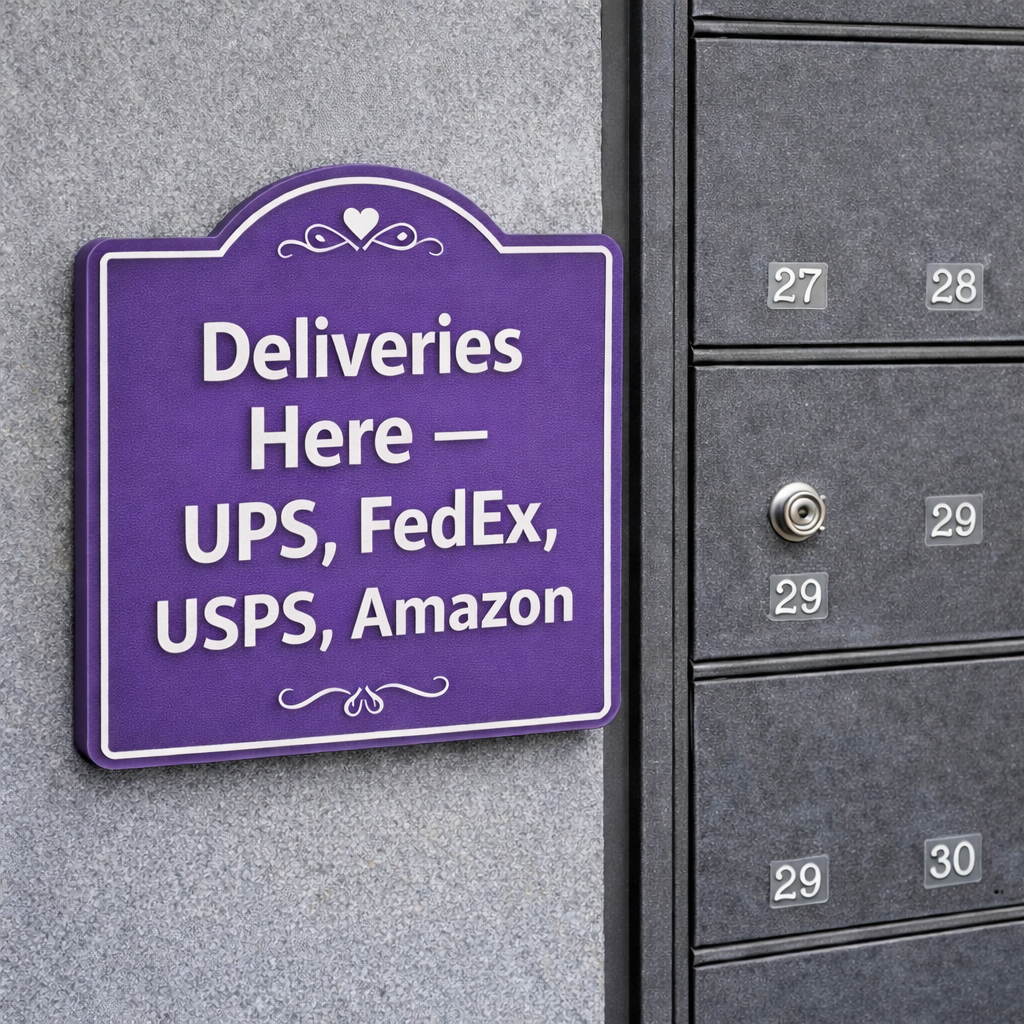 Custom Text Sign – Personalized Indoor/Outdoor Decor