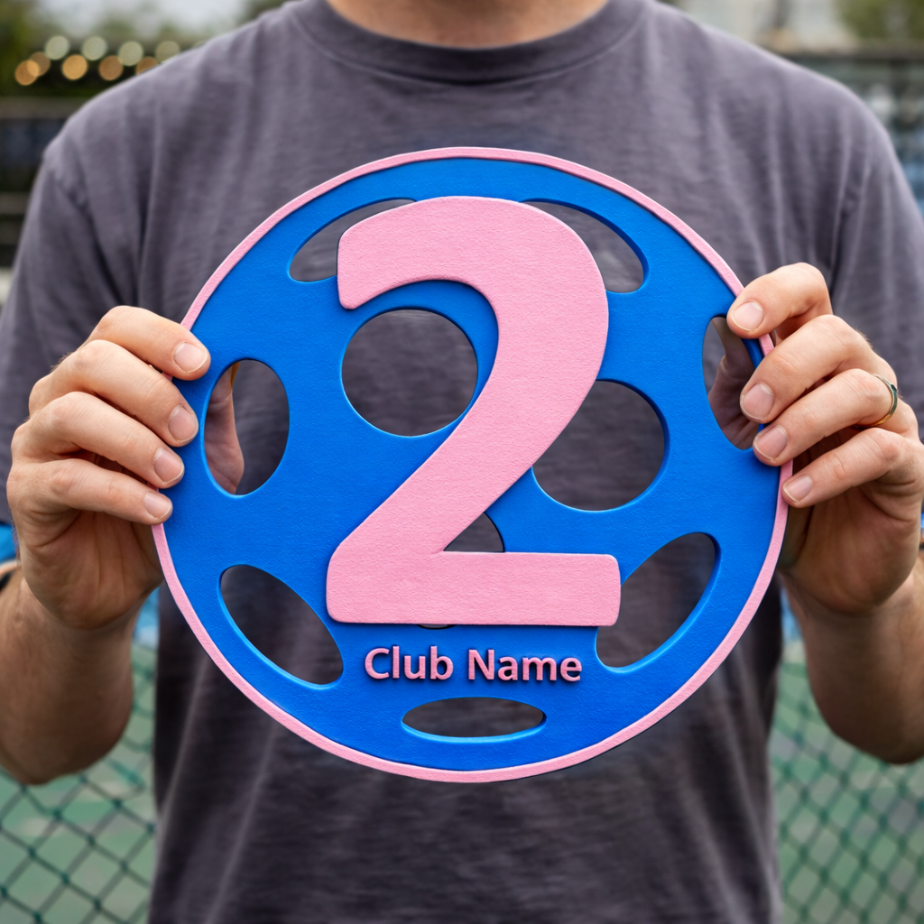 Custom Pickleball Court Number Marker