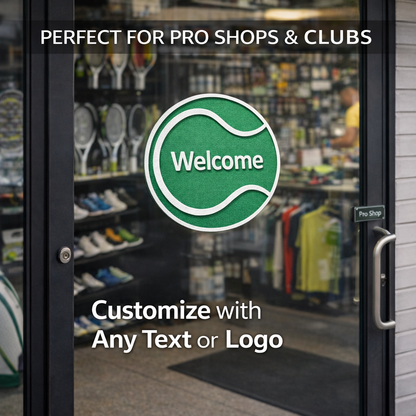 Custom Tennis Court Sign – Facility or Club