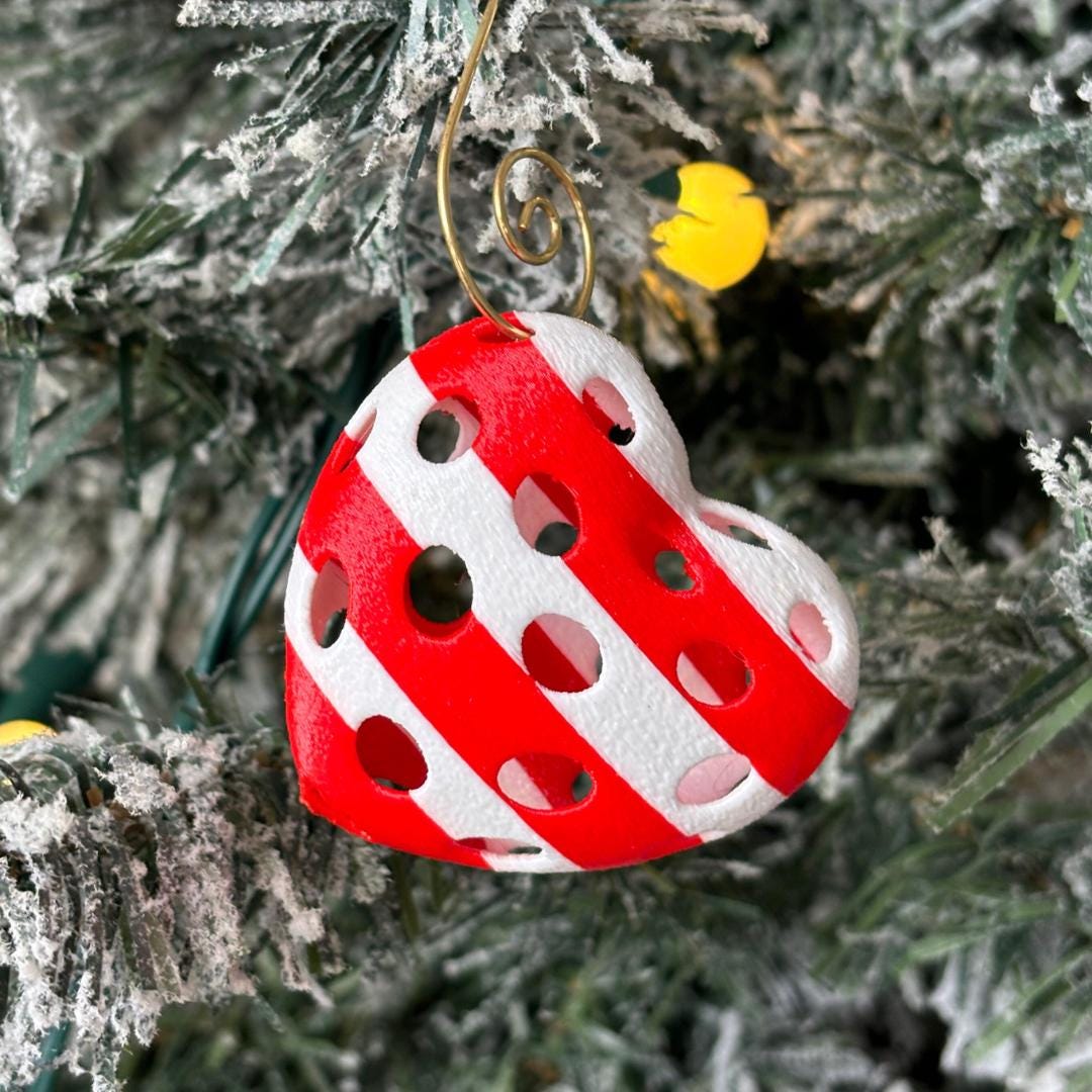 Mini Pickle-Hearts Ornaments