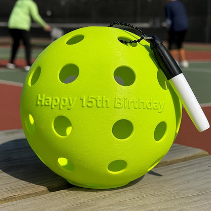 MEGA Pickleball Display Ball – Autograph Keepsake