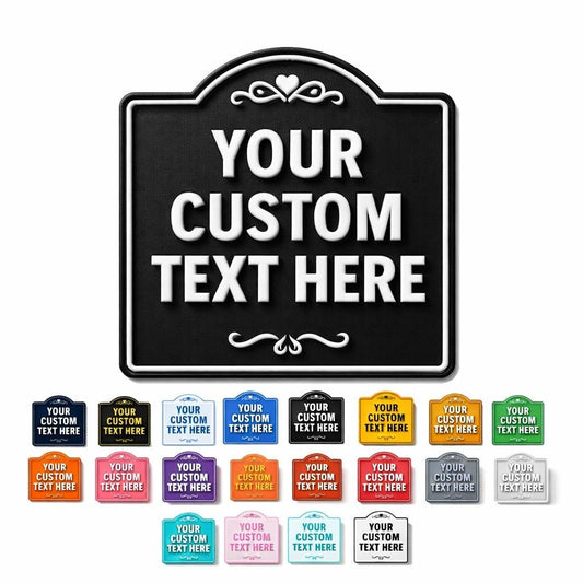 Custom Text Sign – Personalized Indoor/Outdoor Decor