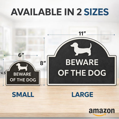 Beware of Dog Yard Sign – Outdoor Warning