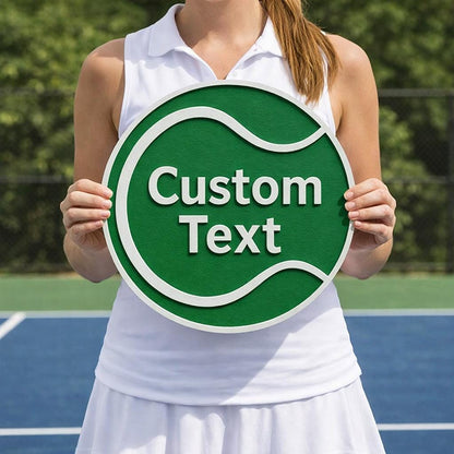 Custom Tennis Court Sign – Facility or Club