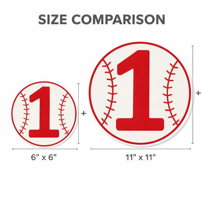Baseball Field Number Sign – Dugout or Fence
