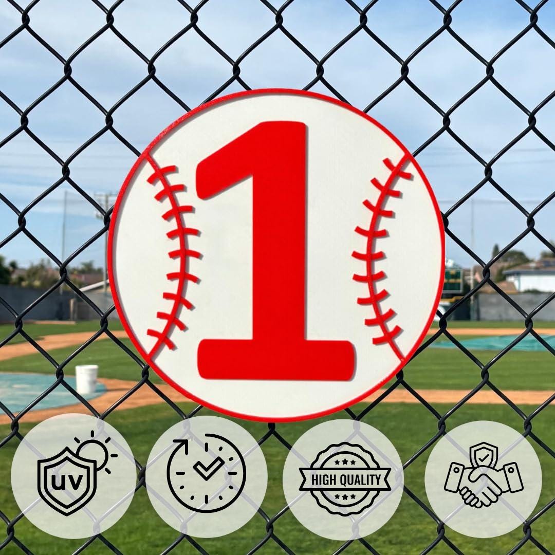 Baseball Field Number Sign – Dugout or Fence