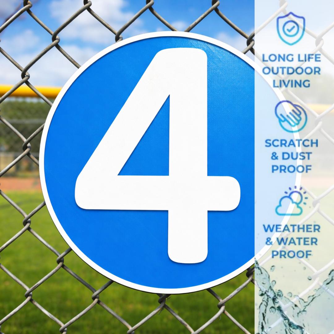 Round Number Sign – Home or Business