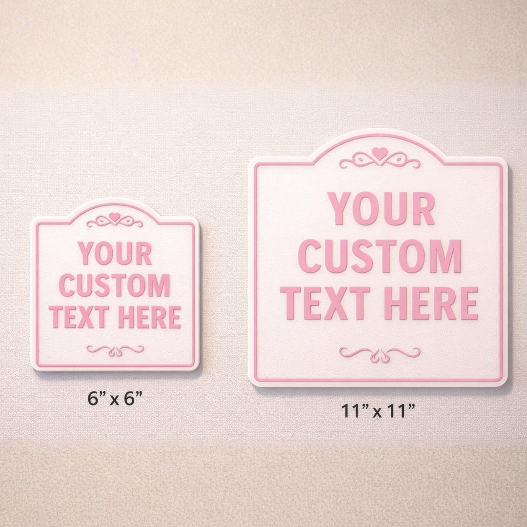 Custom Text Sign – Personalized Indoor/Outdoor Decor