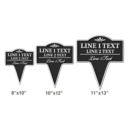 Custom Garden Stake Sign