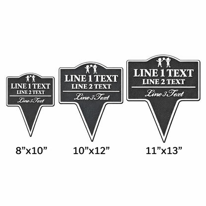 Children at Play Yard Sign – Personalized