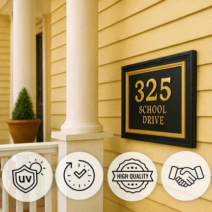 Custom Address Sign