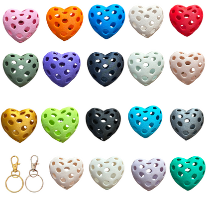 PickleHeart Keychain – Pickleball Gift