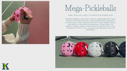 The MEGA-PICKLEBALL, Pickleball Gifts, Sports Gifts, Birthday Card, Sports, Gifts for her, Gifts for him, Valentine's Day Gift Ideas, Made in USA