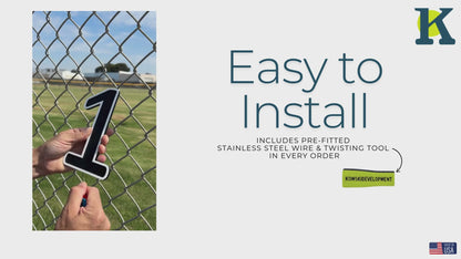 Black Letter Set for House Number & Business Signs – 3", 5″, 7″, 10″, Easy Install, All-Surface Mount, Weatherproof, Non-Rusting PETG