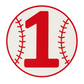 Baseball Field Number Sign – 6"x6", 11"x11", Easy Install, All-Surface Mount, All-Weather, Non-Rusting PETG, Perfect for Dugouts & Fields